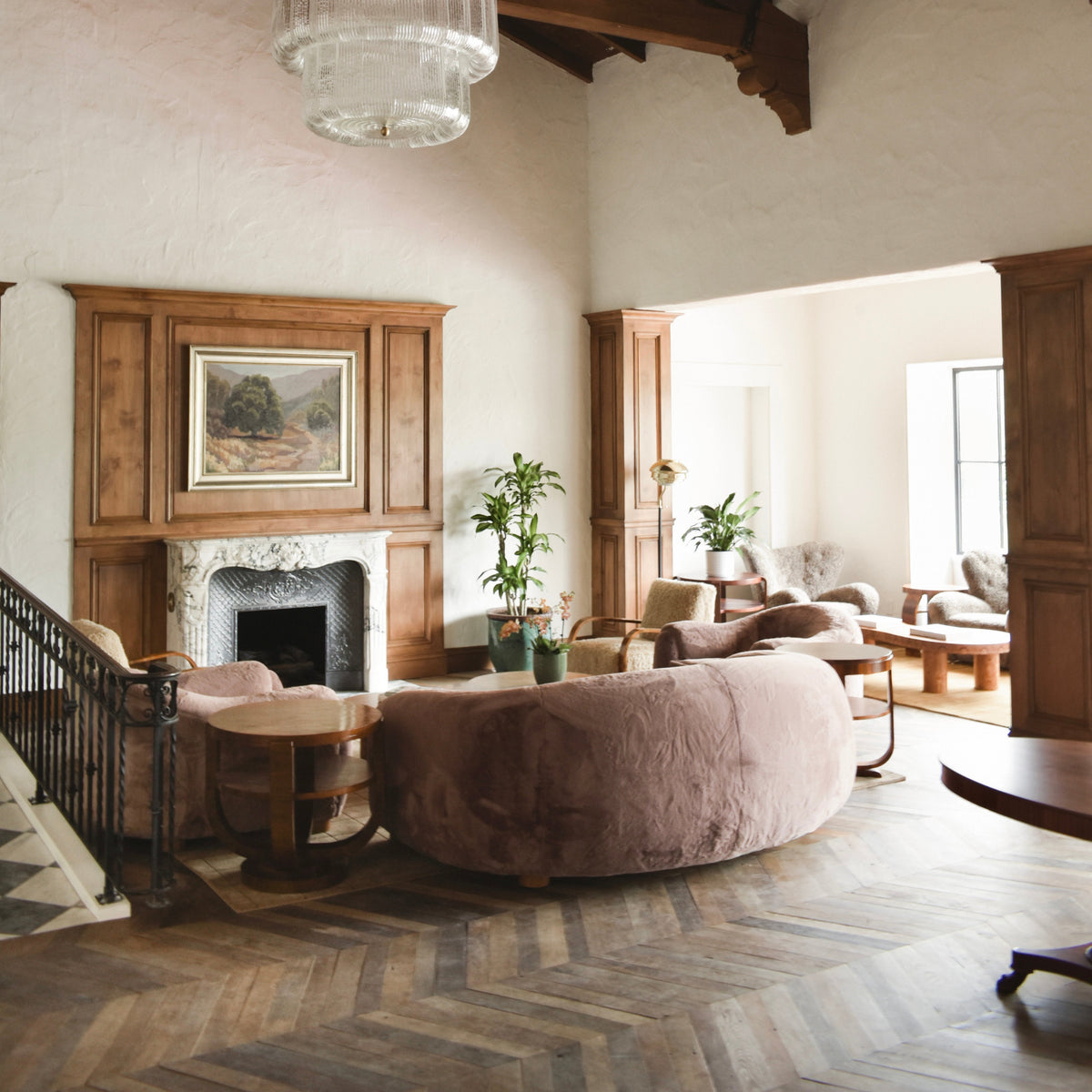 Reclaimed French Oak Chevron, Haussmann Era, view 4