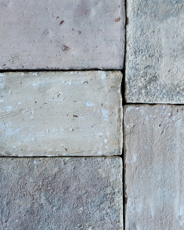 Reclaimed Terracotta French Parefeuille Pavers