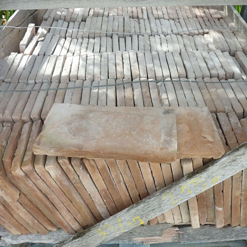 Reclaimed terracotta pavers, view 4
