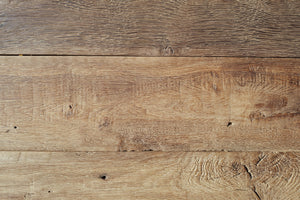 Reclaimed French oak floor boards showing character and age, view 7