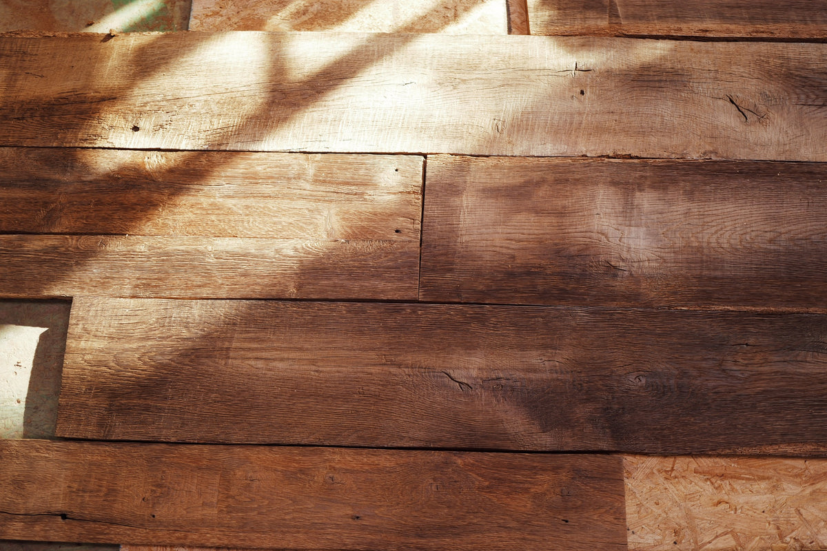 Reclaimed French Oak Floorboards