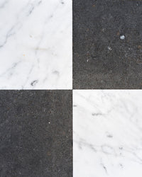 Belgian Bluestone & Italian Carrera Marble