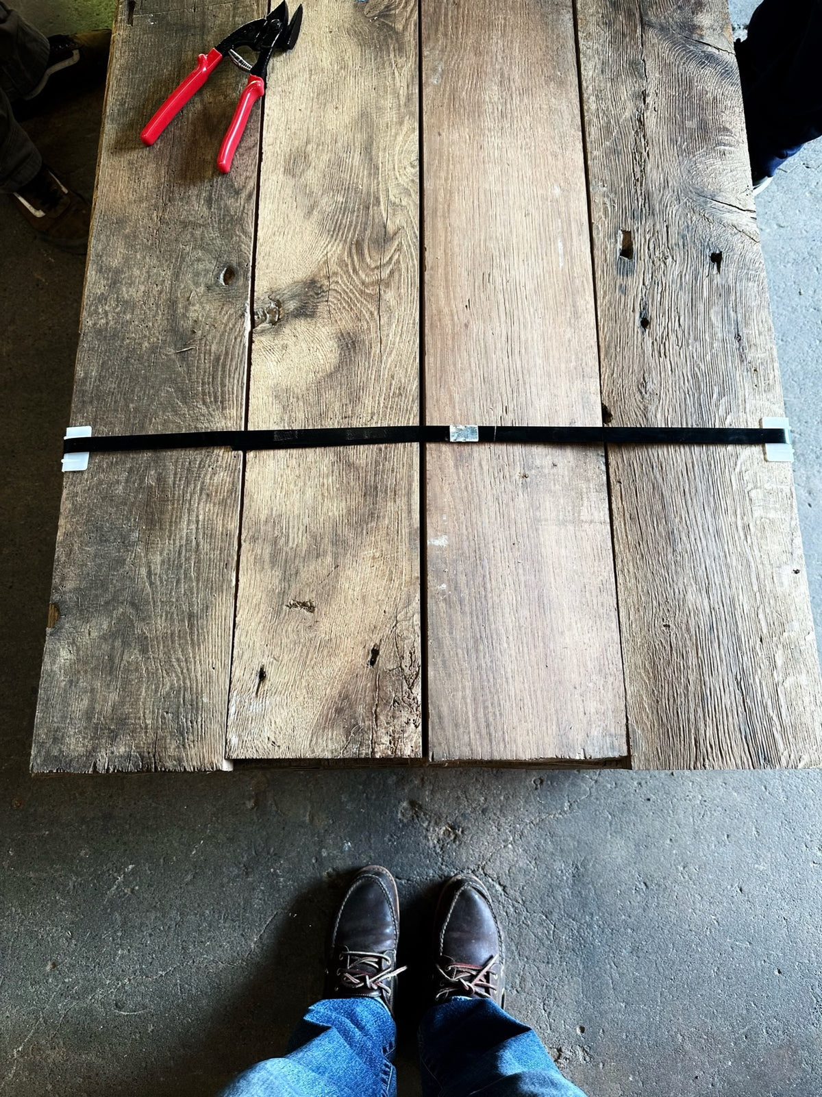 Reclaimed French Oak Floorboards