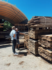 Reclaimed French Oak Floorboards Lumber