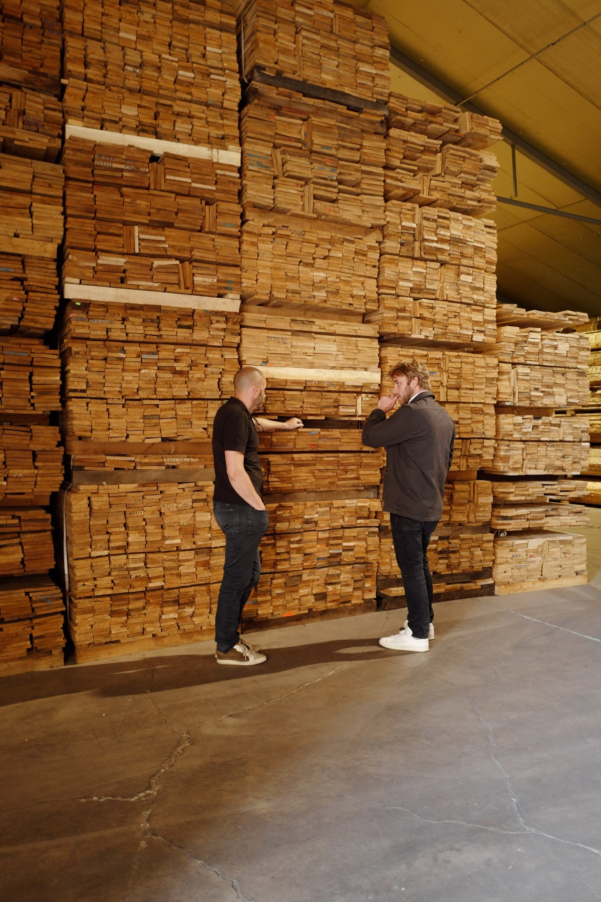 Old Growth French Oak Sawn Boards