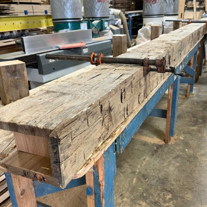 Hand-Hewn beams