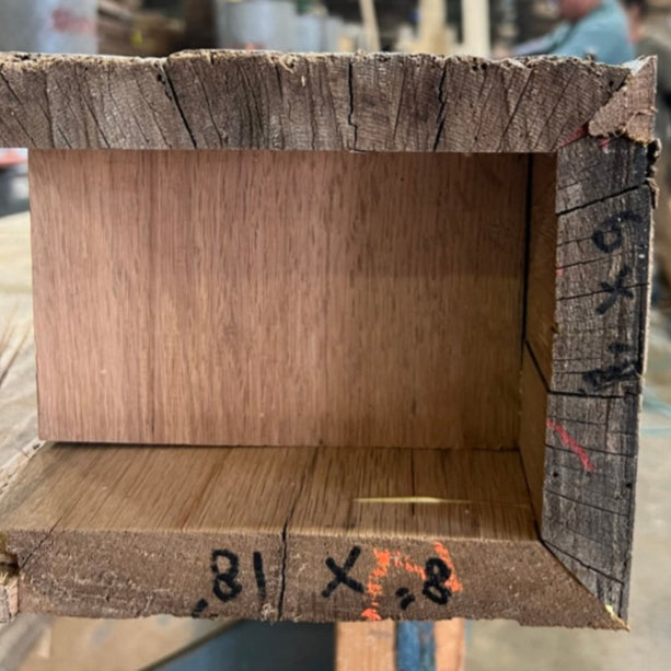 Hand Hewn Oak