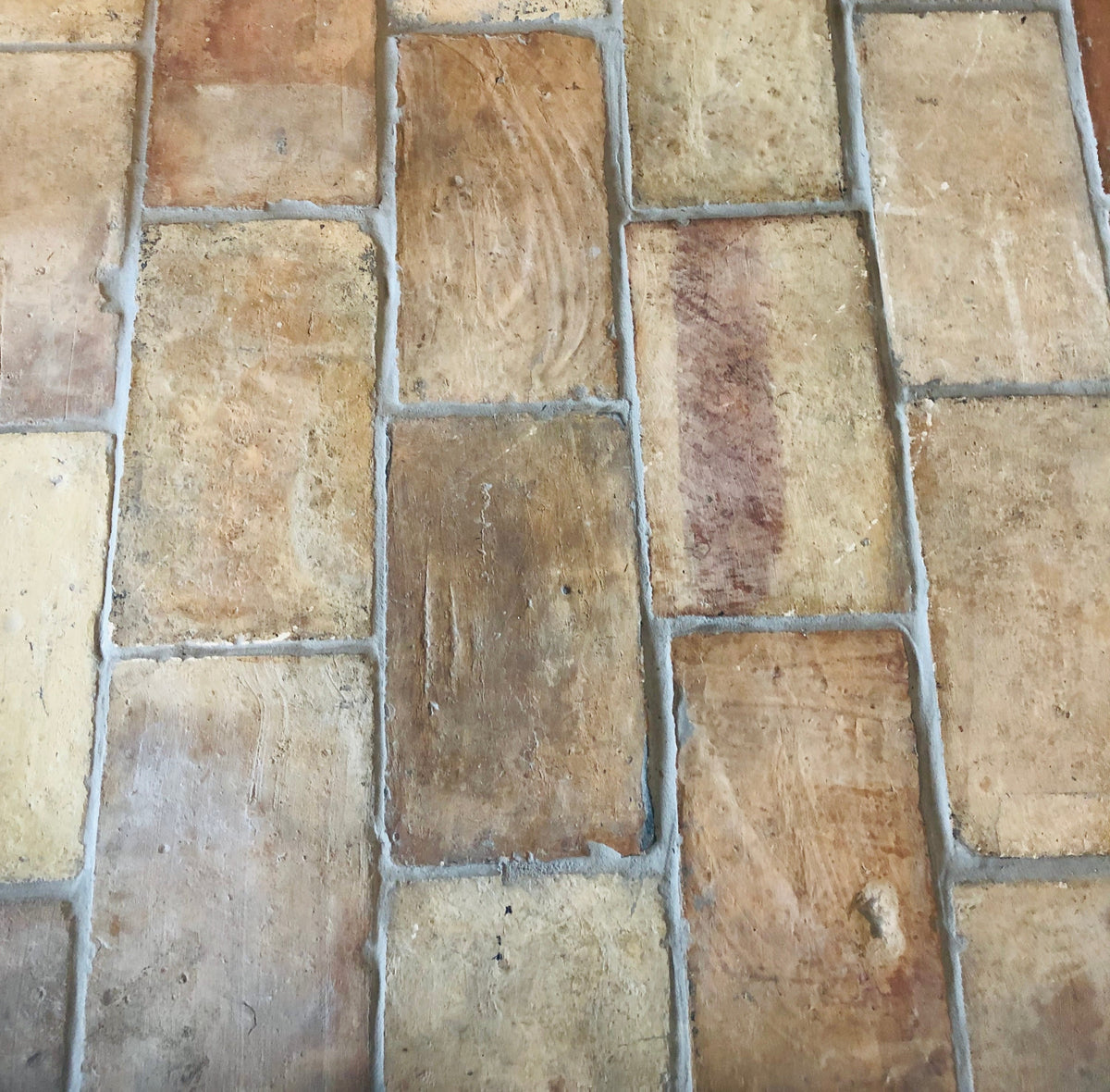 Reclaimed Terracotta French Parefuille Pavers