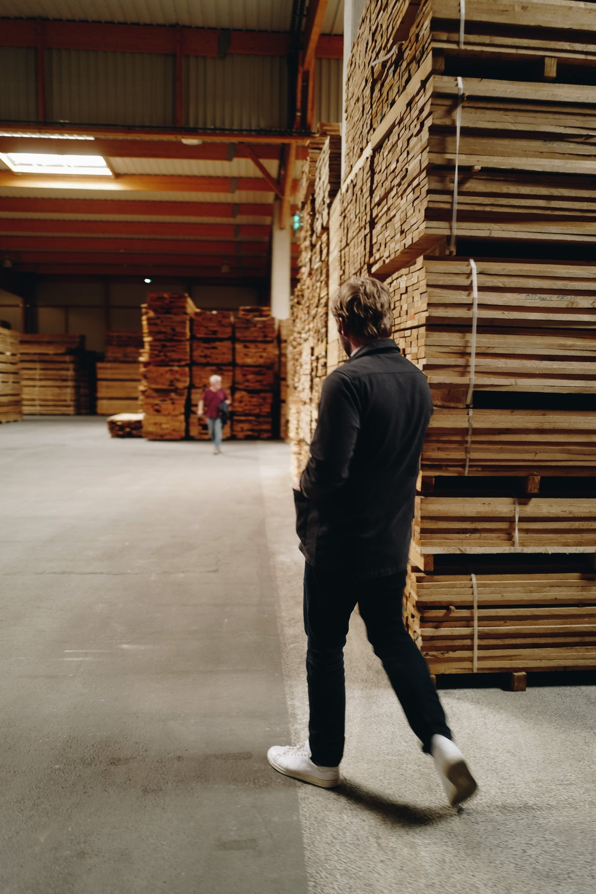 Old Growth French Oak Lumber, view 1