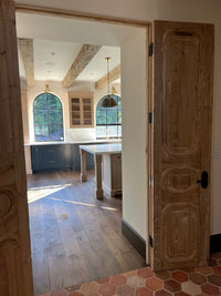 Hand Hewn, Reclaimed Solid Oak Beams