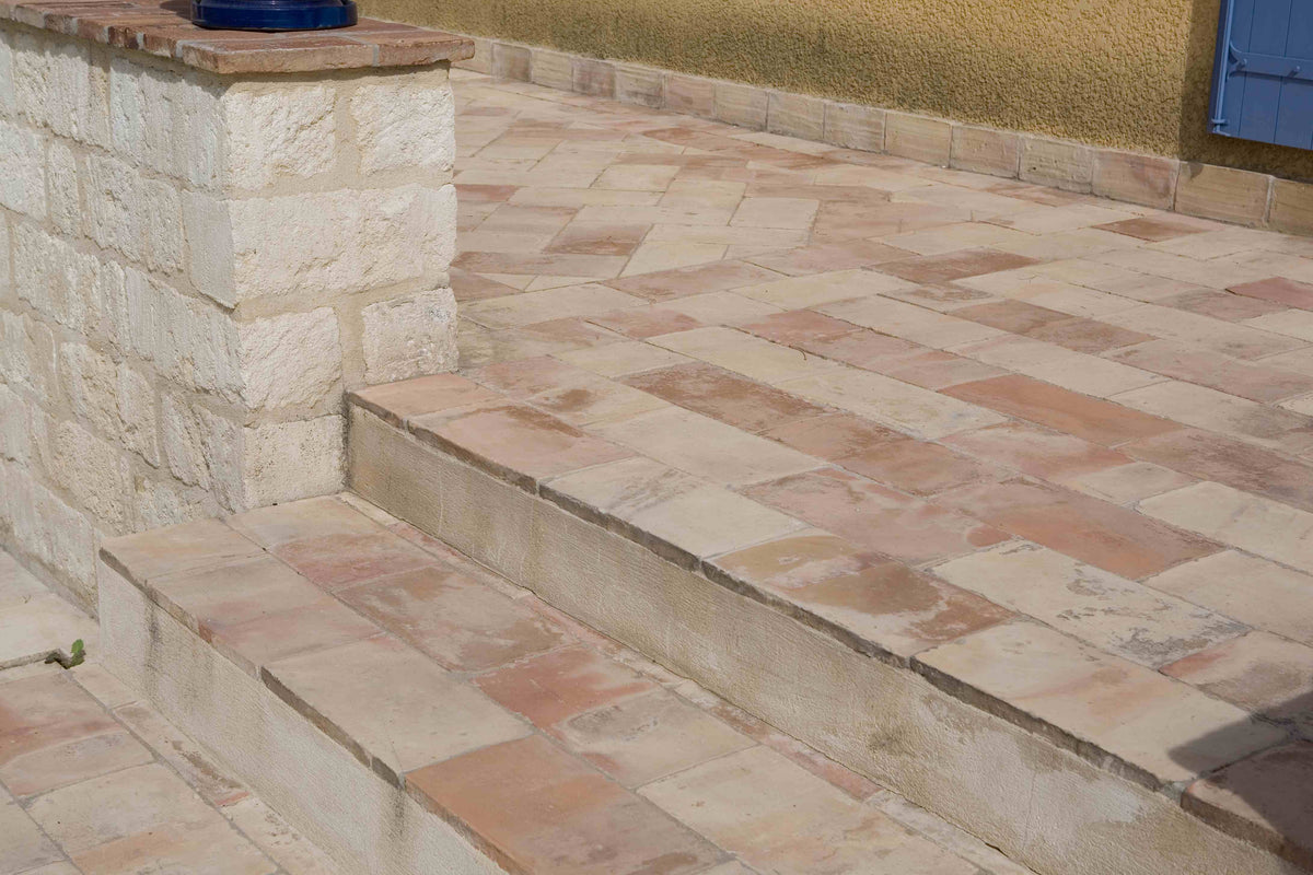 Reclaimed Terracotta French Parefuille Pavers