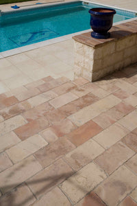 Reclaimed Terracotta French Parefuille Pavers