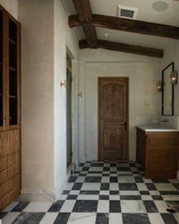 Hand Hewn, Reclaimed Solid Oak Beams