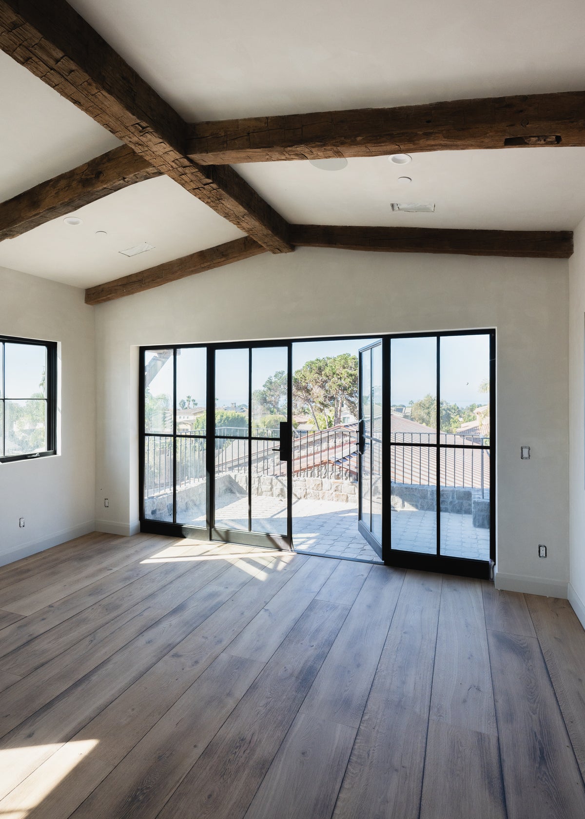 Hand Hewn, Reclaimed Solid Oak Beams, view 12