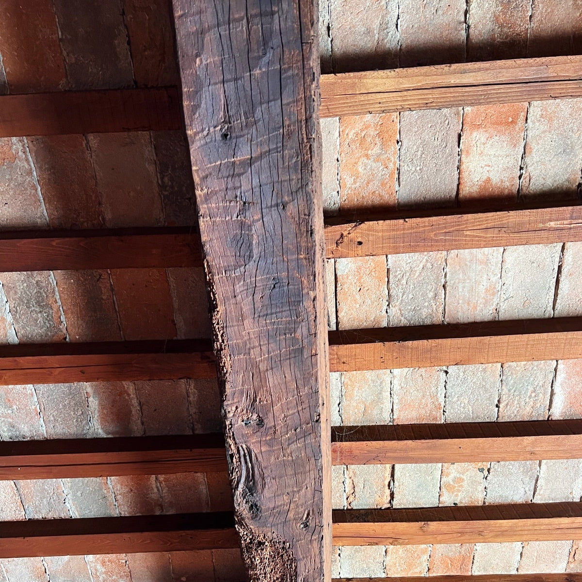 Reclaimed French Oak Solid Beams, view 7