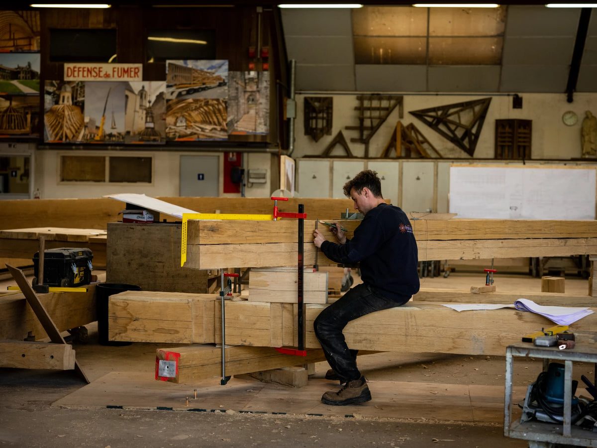 French Oak  Solid Beams