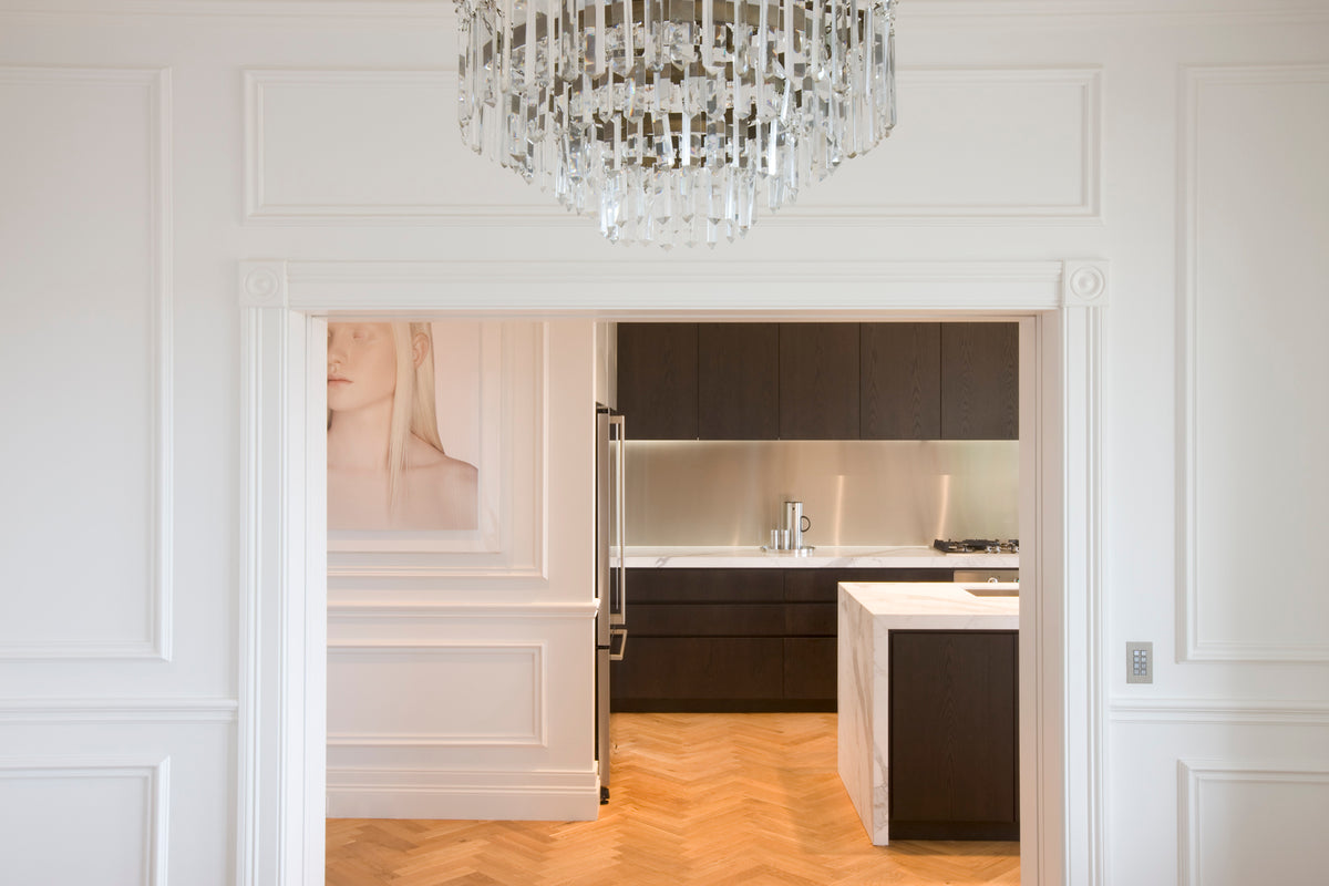 Old Growth French Oak Herringbone, view 3