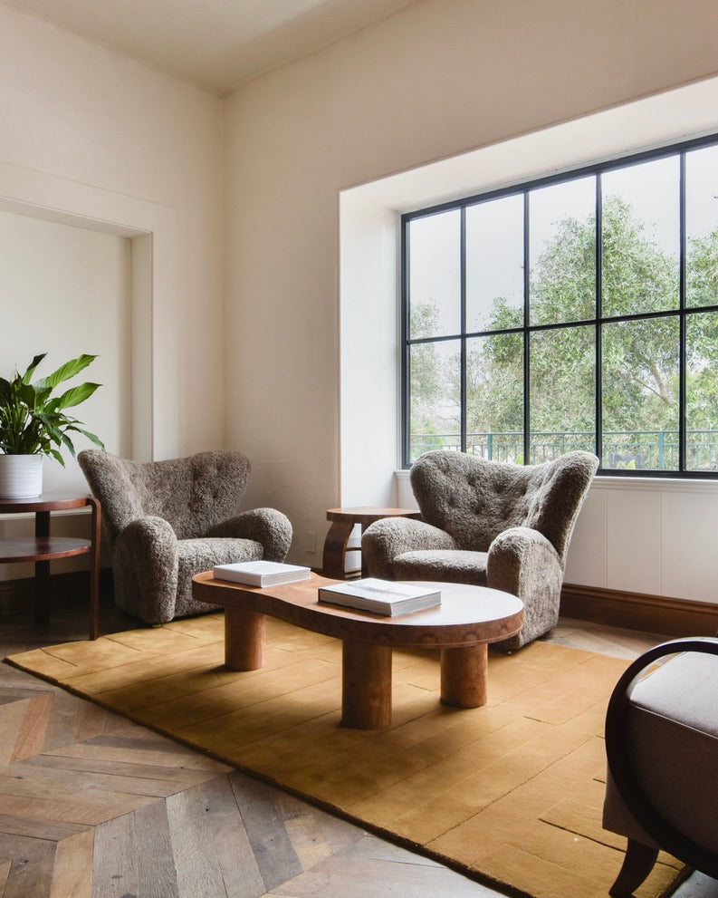 Haussmann chevron oak floor in window lounge