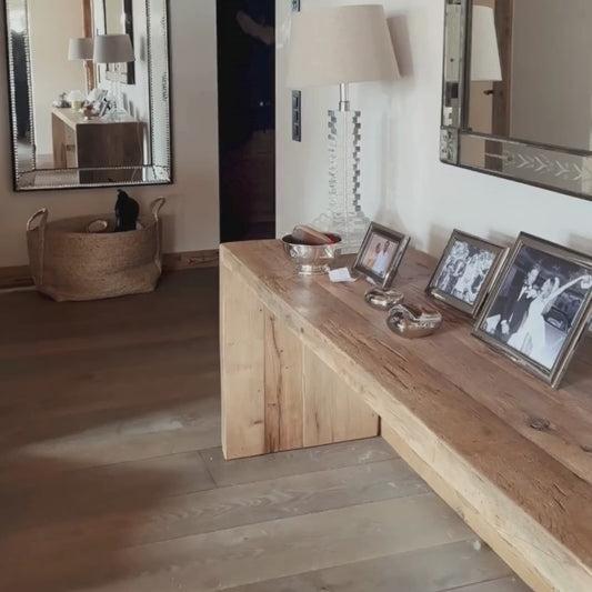 Reclaimed French Oak Consoles
